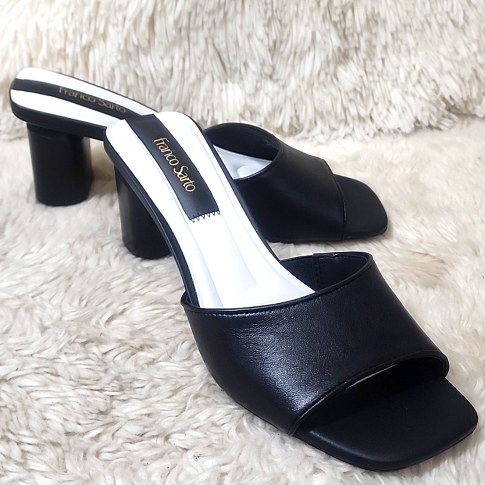 Franco Sarto Women's Linley Slide Sandals Heeled - Picture 4 of 11
